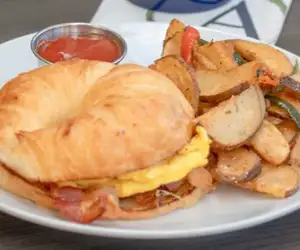 Bacon, Egg & Cheese Sandwich