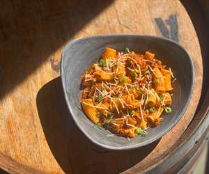 Chorizo Bolognese Rigatoni