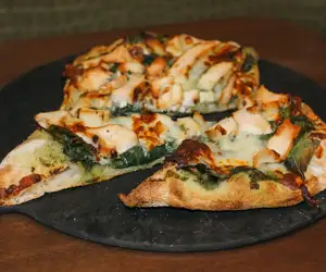 Grilled Chicken Pesto Flatbread