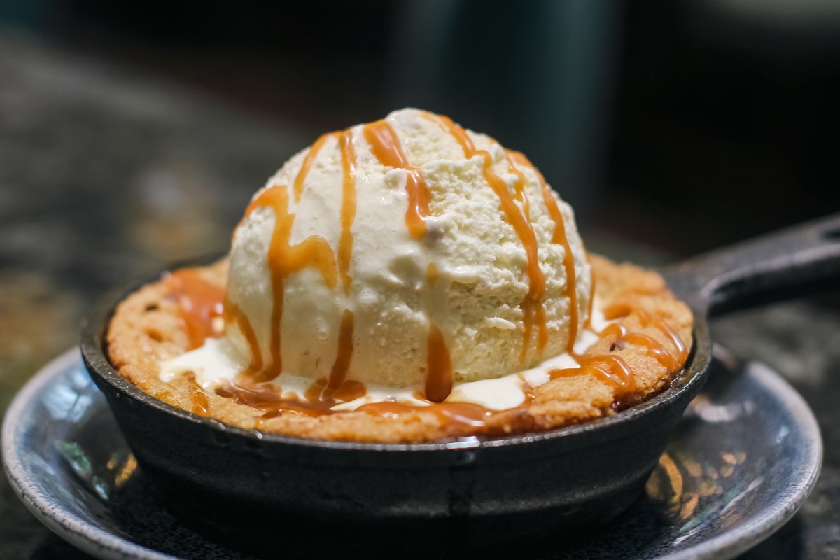 Hot Cookie in a Pan