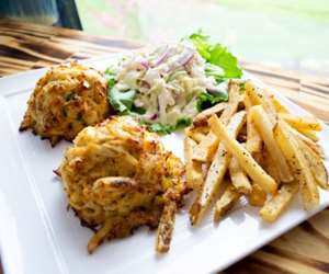 Maryland Crab Cakes - Hand-Cut Fries / Slaw / Housemade Tartar 