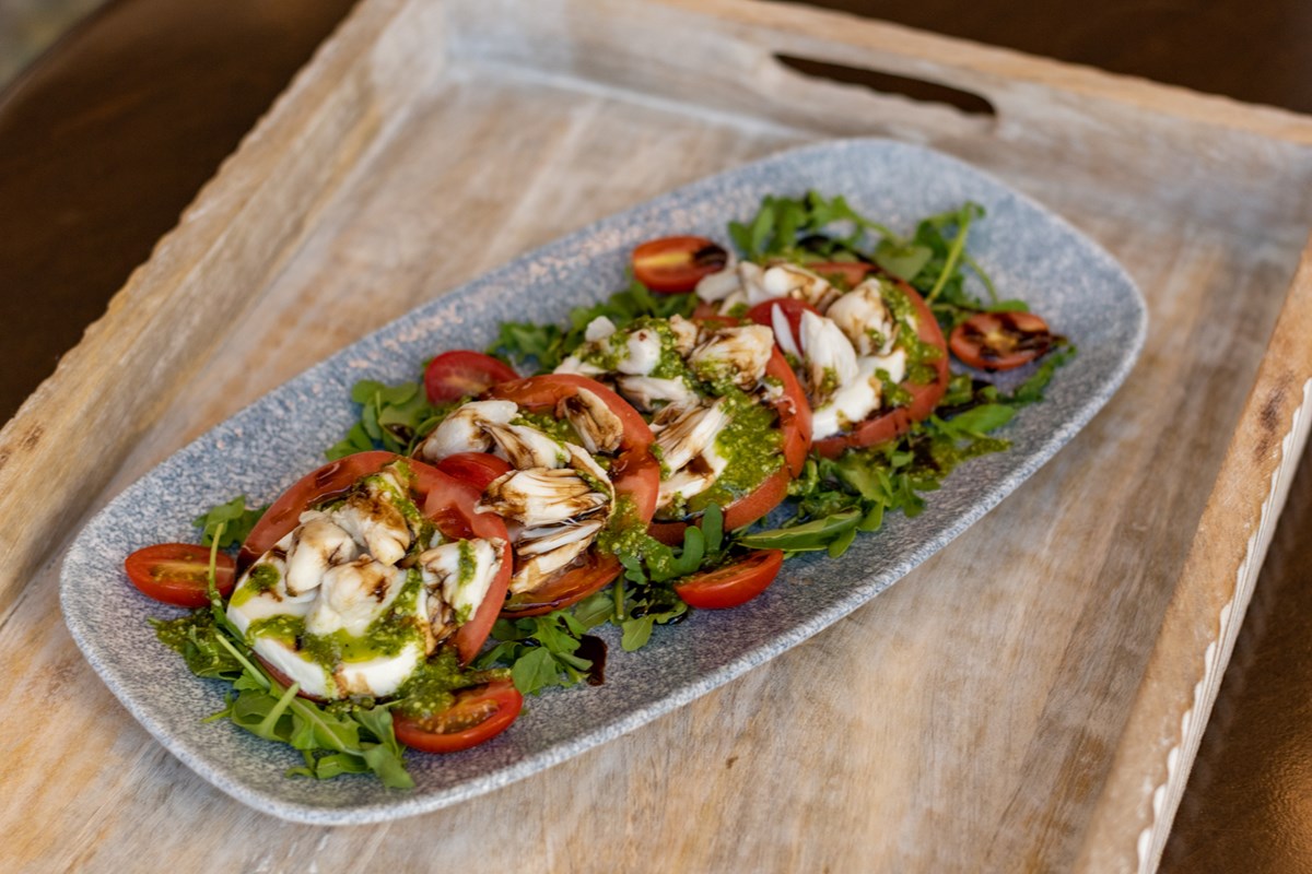 Crab Caprese